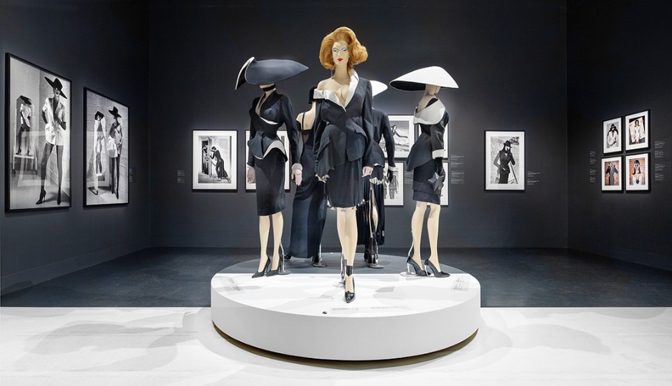 View of the exhibition Thierry Mugler: Couturissime. Montreal Museum of Fine Arts. Photo © Marc Cramer