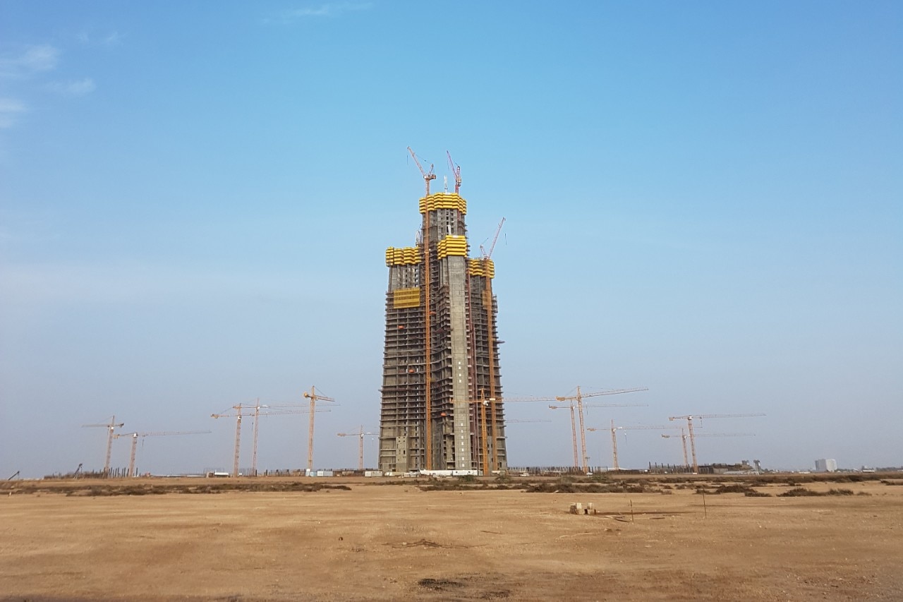Jeddah Tower’s works are stalled