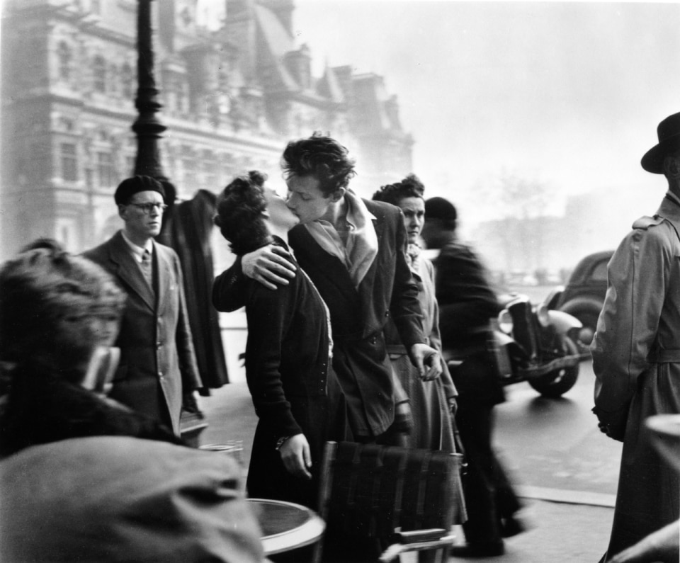 Le baiser de l'hôtel de ville, Paris 1950