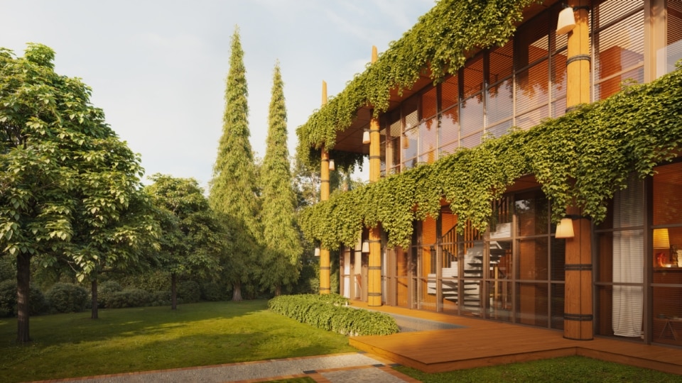 Nhà Estate, the first project imagined by Philippe Starck in Vietnam. Imagery courtesy of Nhà Estate