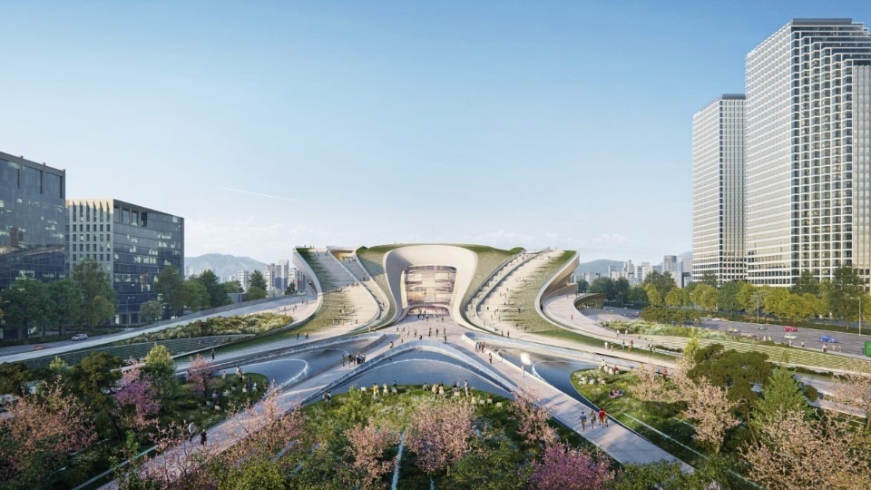 Zaha Hadid Architects’ proposal for Seul’s Sejong Cultural Center Domus