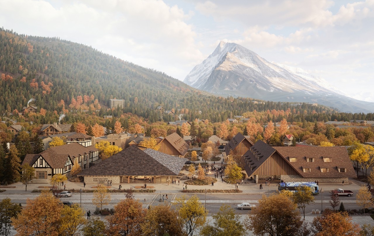 In Canada’s most famous national park, Kengo Kuma and Paul Raff design an almost invisible project