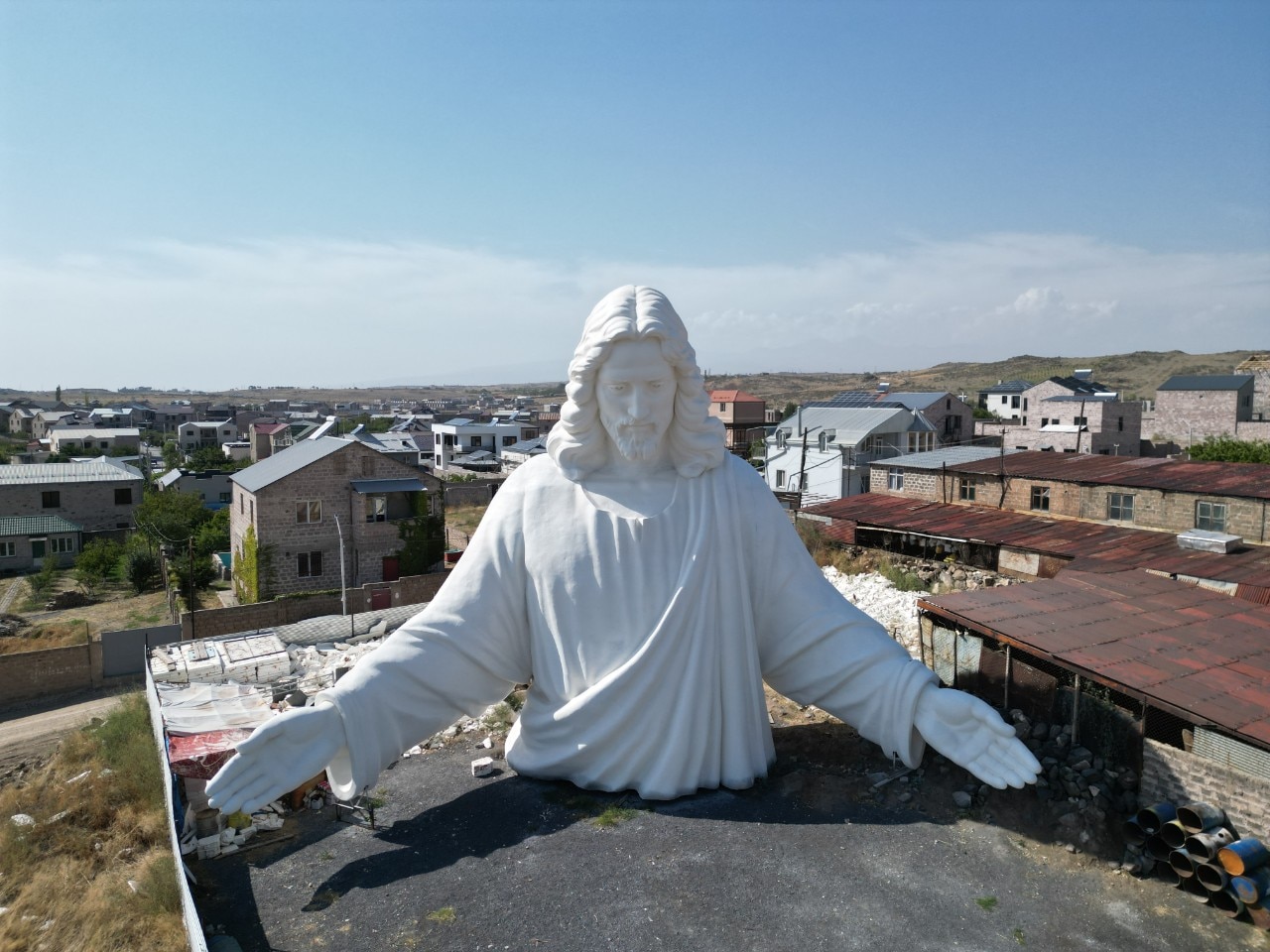 The world’s largest Christ statue will rise in Armenia to boost religious tourism