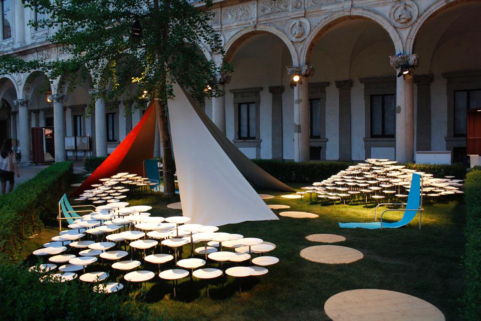 Diego Grandi, <i>Buon Weekend</i>, with Rosenthal and Sambonet