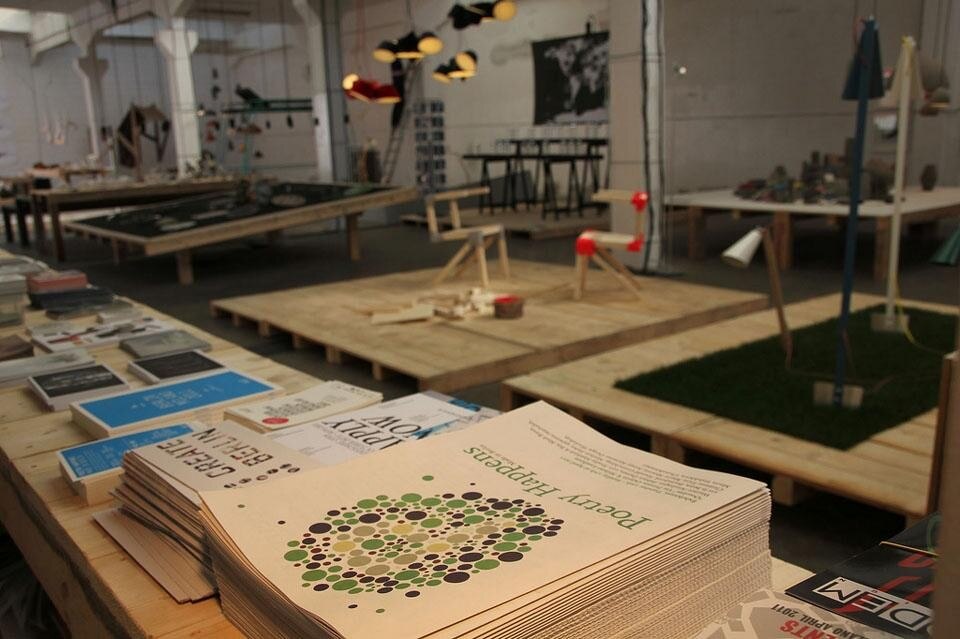 General view of the exhibition.