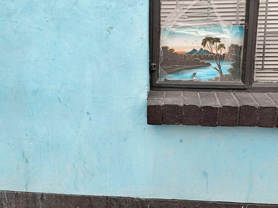 Top and above: Graeme Williams, <em>Painting over the Present</em>, 2010-2012