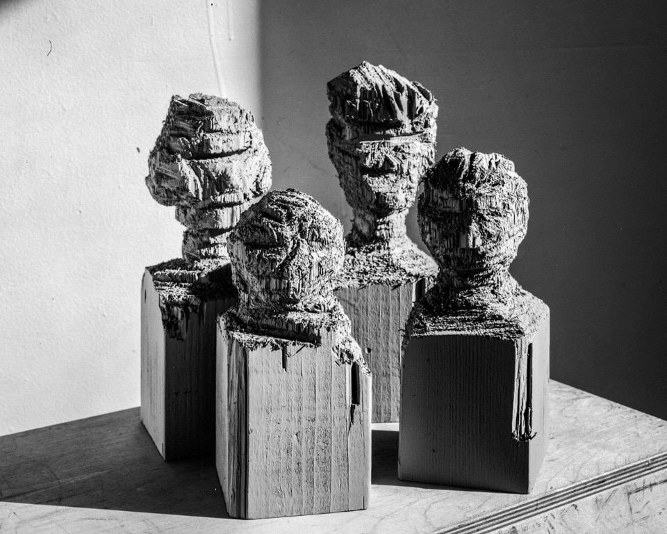 Peter Puklus, <i>Family portrait. Four bedposts</i> Peter Puklus, <i>Family portrait. Four bedposts</i>