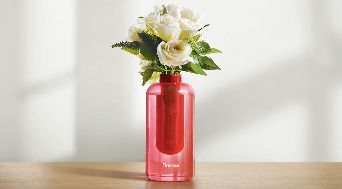 Firevase Is Both A Flower Vase And A Fire Extinguisher Domus