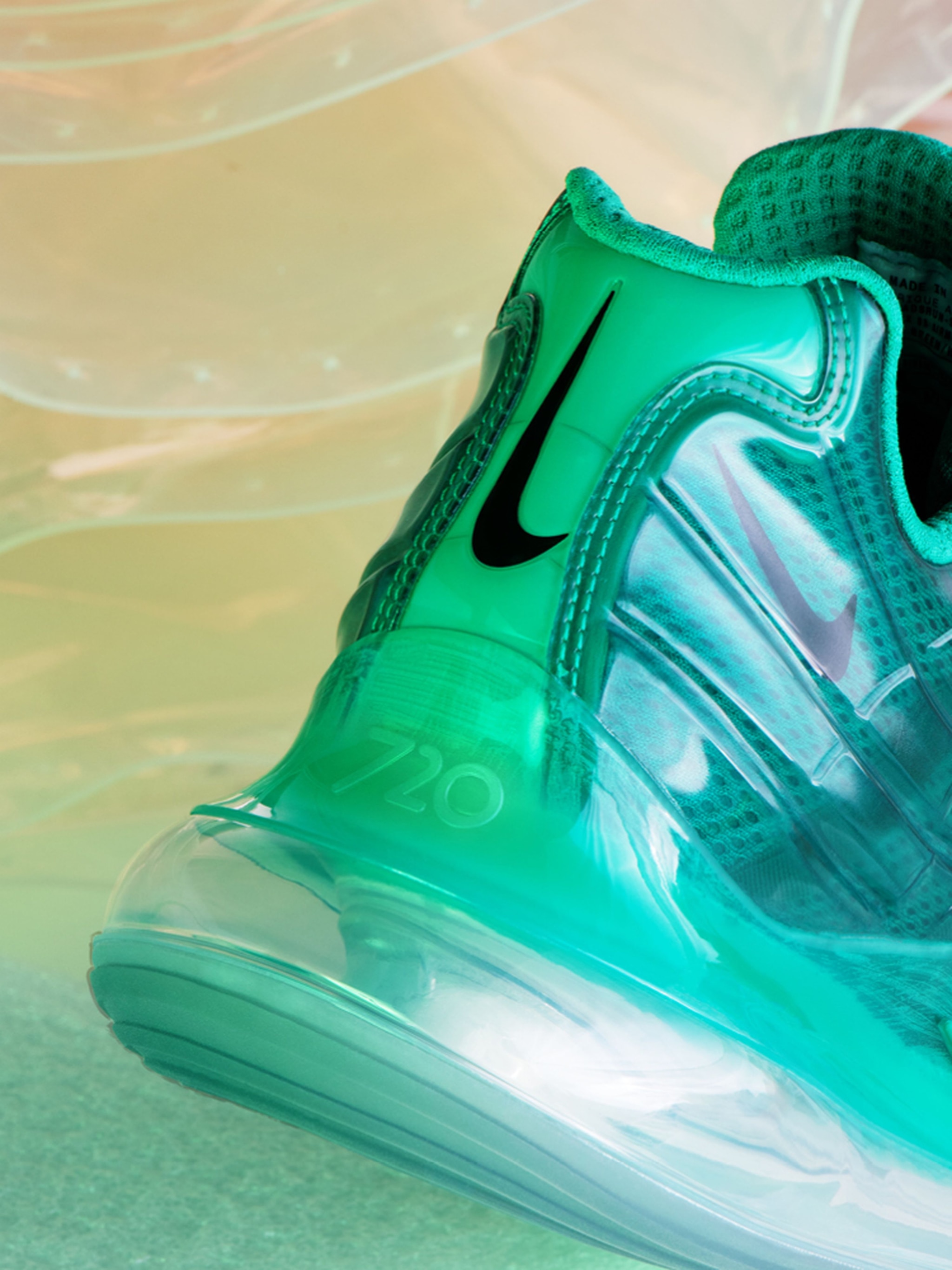 air max 720 verde acqua