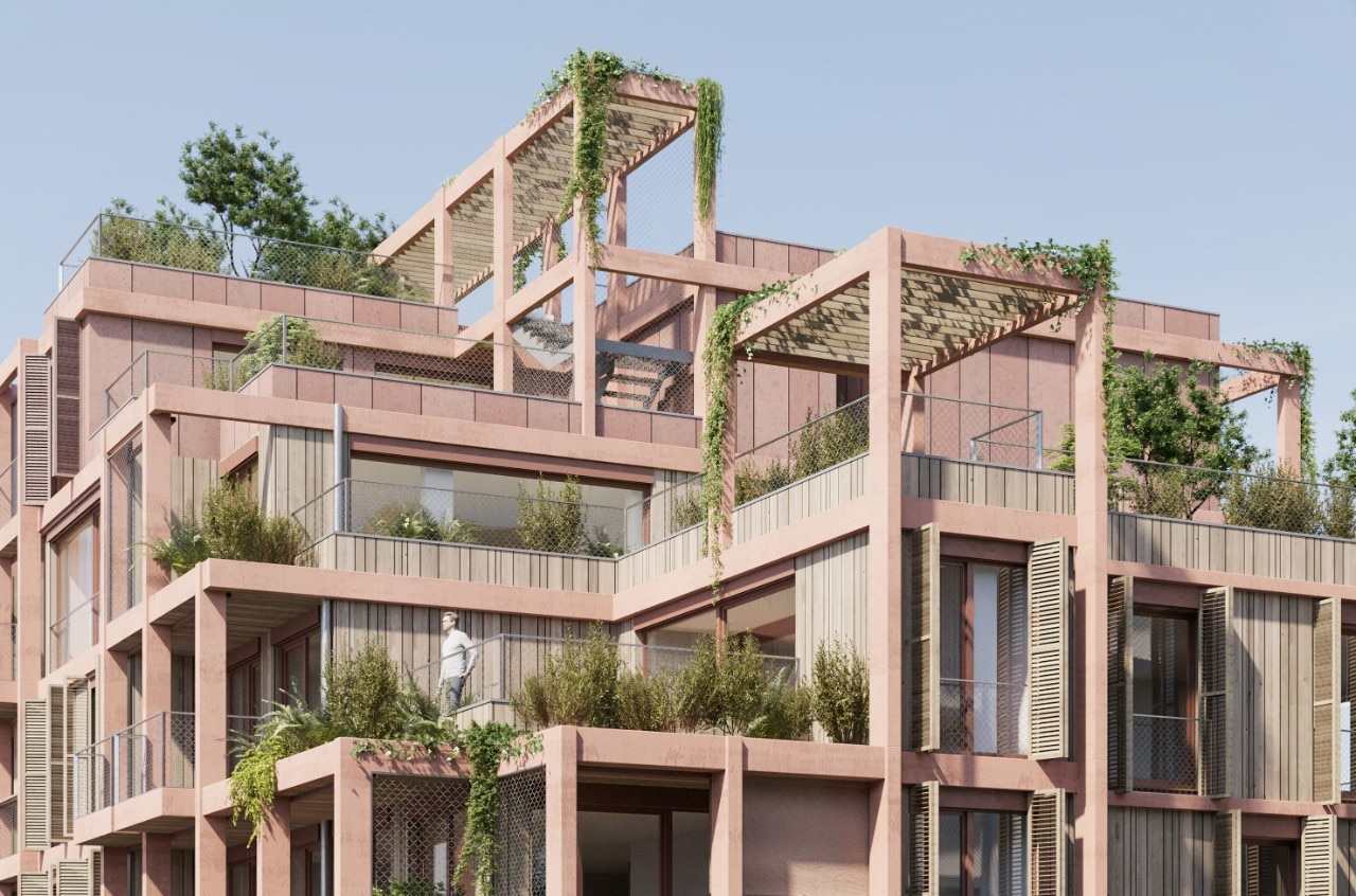 The Funkhaus in Vienna is a monumental building from the 1930s. It has now been converted into a residence.