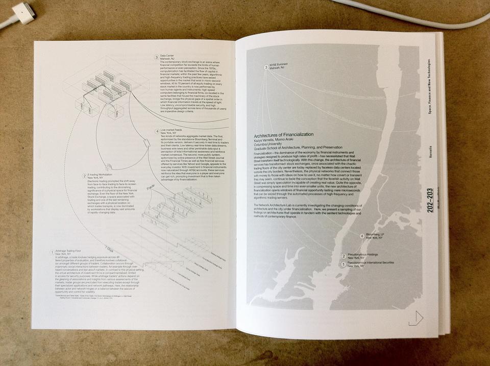 Spreads from <i>Sentient City</i>.