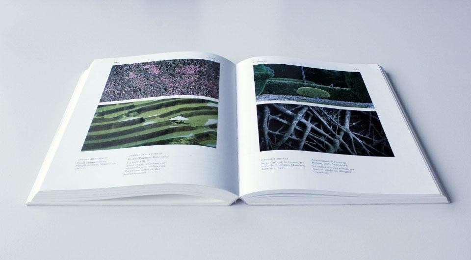 Interior pages from <i>Il giardino in movimento</i>.