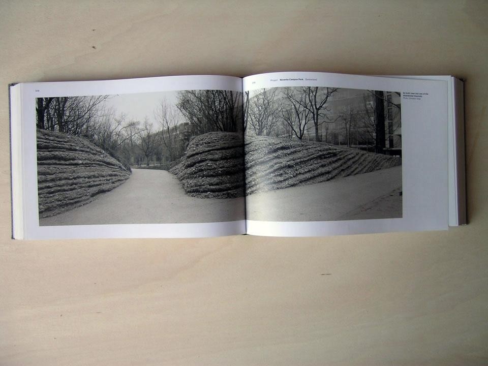 Interior pages from <i>Distance & Engagement: Walking, Thinking and Making Landscape</i>.