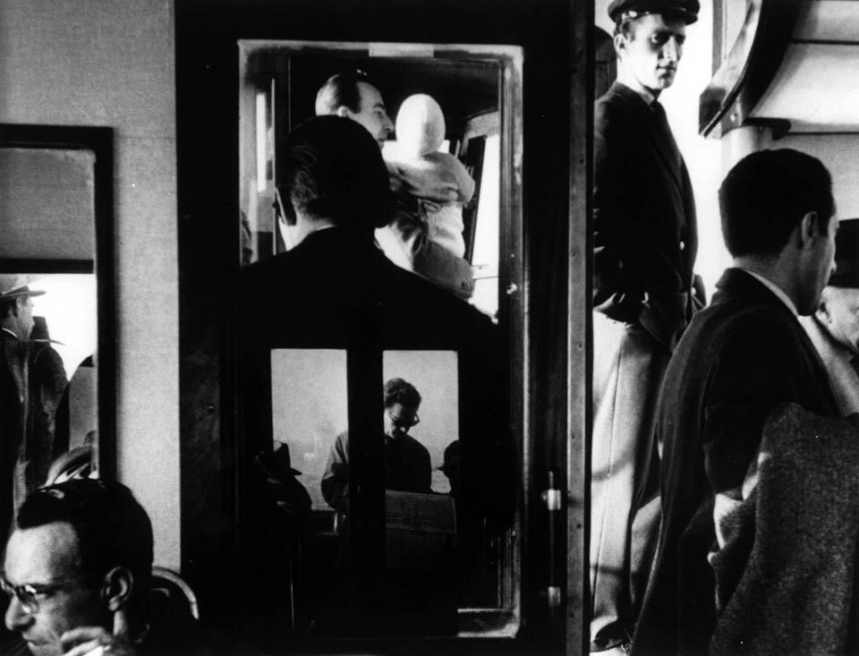 Gianni Berengo Gardin, <i>Vaporetto, Venezia</i>, 1960. © Gianni Berengo Gardin.