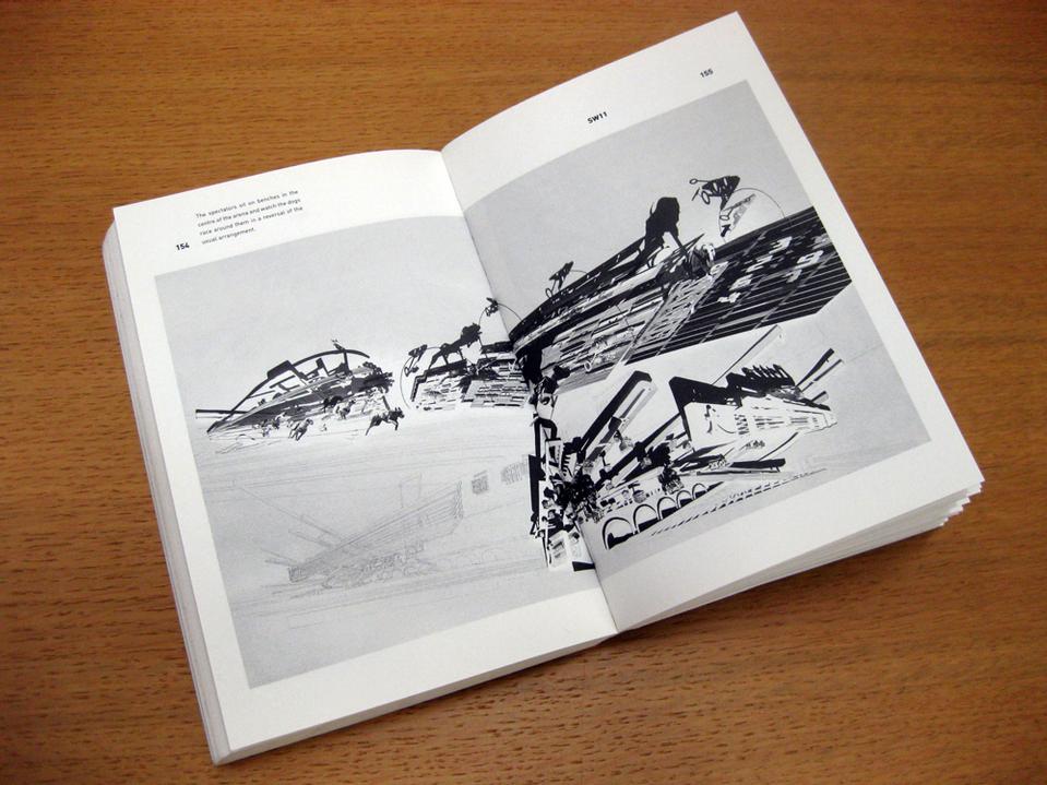 Interior spreads from <i>Short Stories: London in Two-and-a-half Dimensions</i> by CJ Lim and Ed Liu.