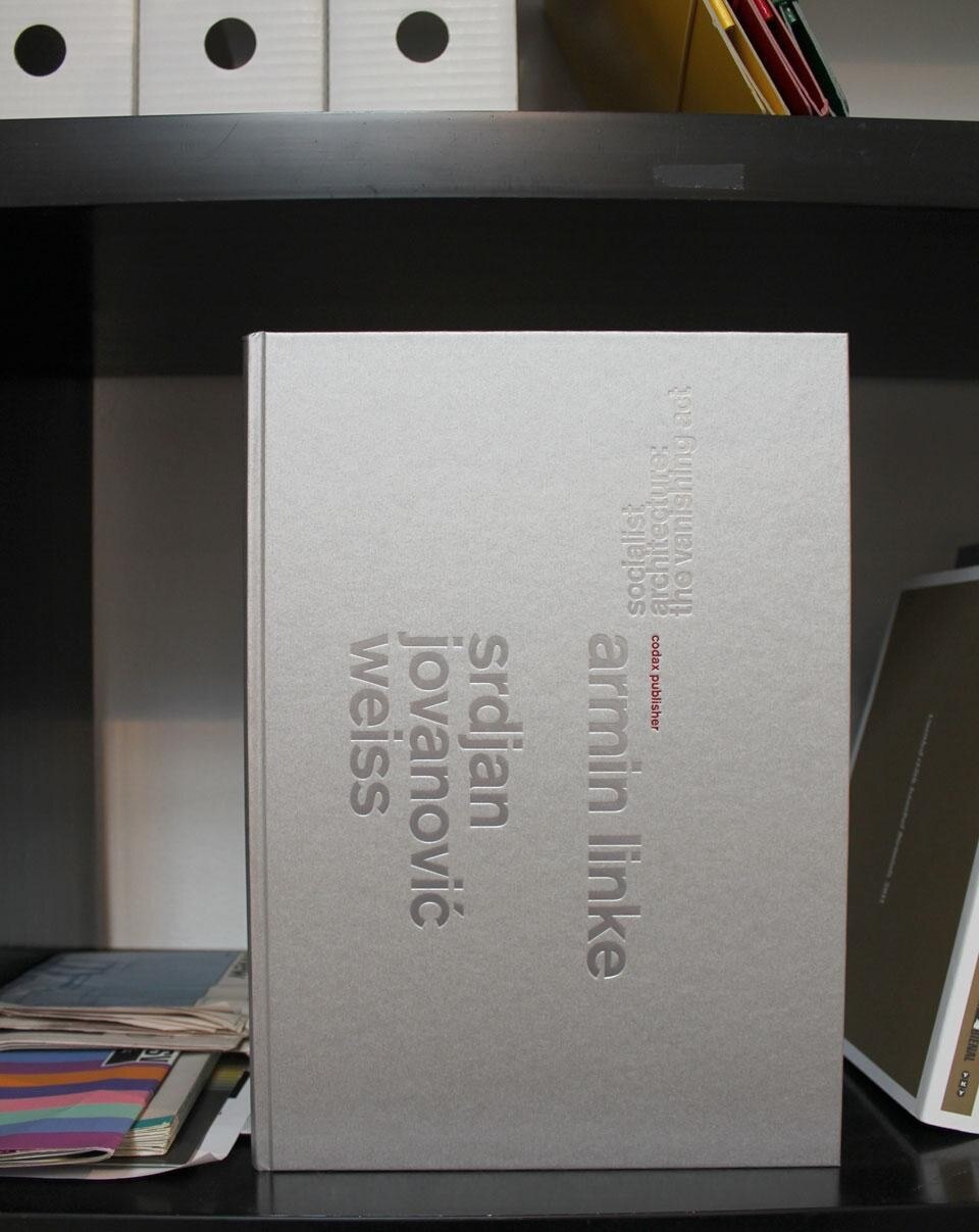 The cover of <em>Socialist Architecture: The Vanishing Act</em>