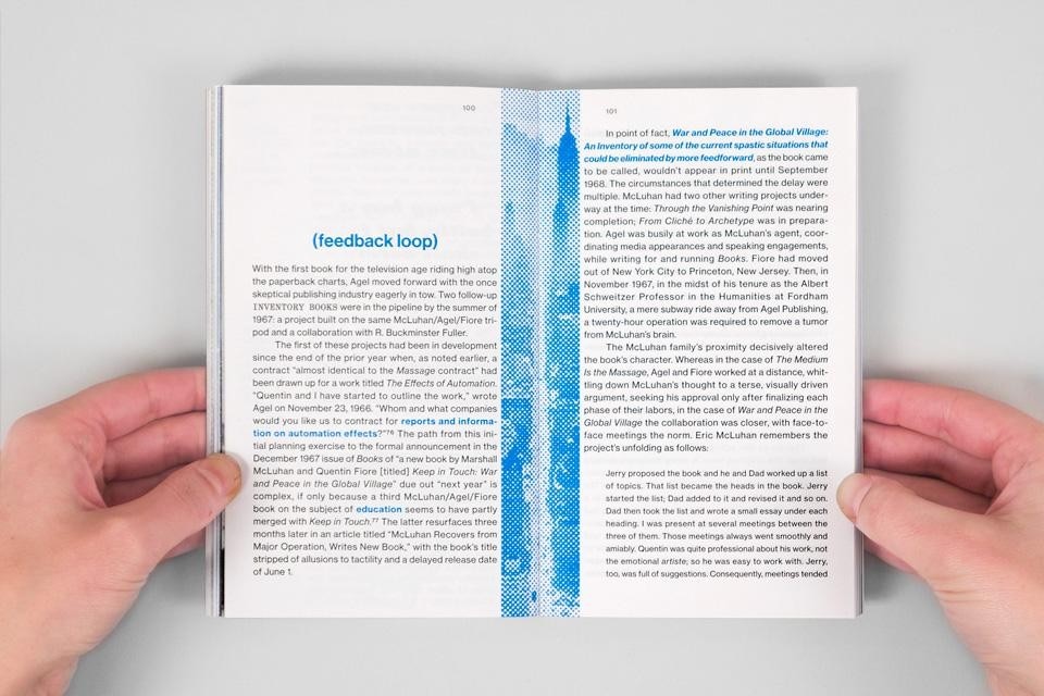 <em>The Electronic Information Age Book</em>, spread <em>The Electronic Information Age Book</em>, spread