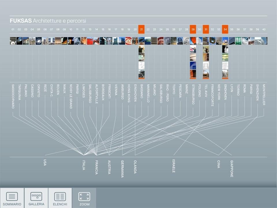 <em>Fuksas. A Journey through Architecture</em> iPad app, 2011