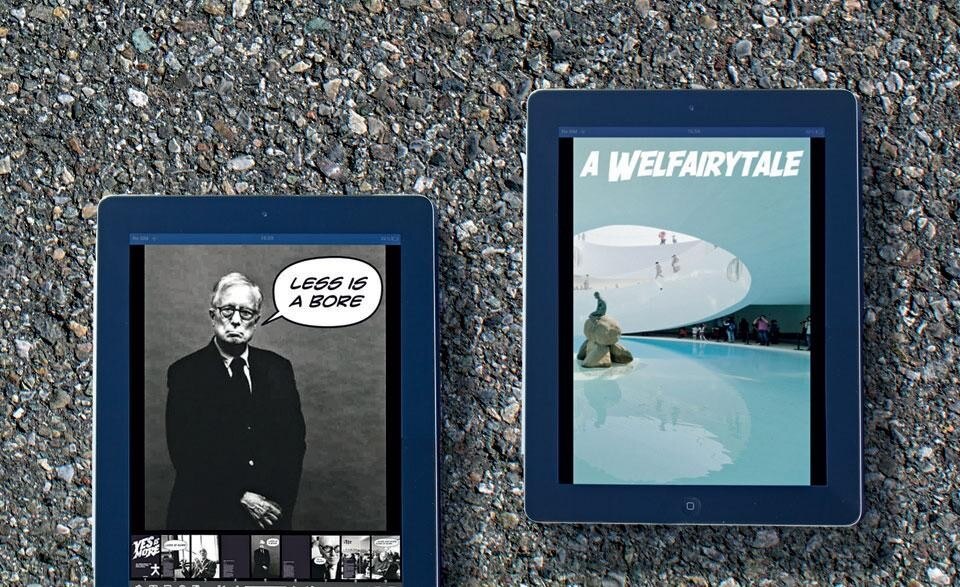 <em>Yes is More</em> iPad app, 2011, and <em>Fuksas. A Journey through Architecture</em> iPad app, 2011