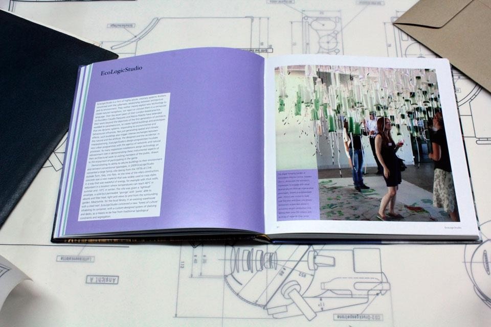 Lucy Bullivant, <em>New Arcadians: Emerging UK Architects</em>, book spread