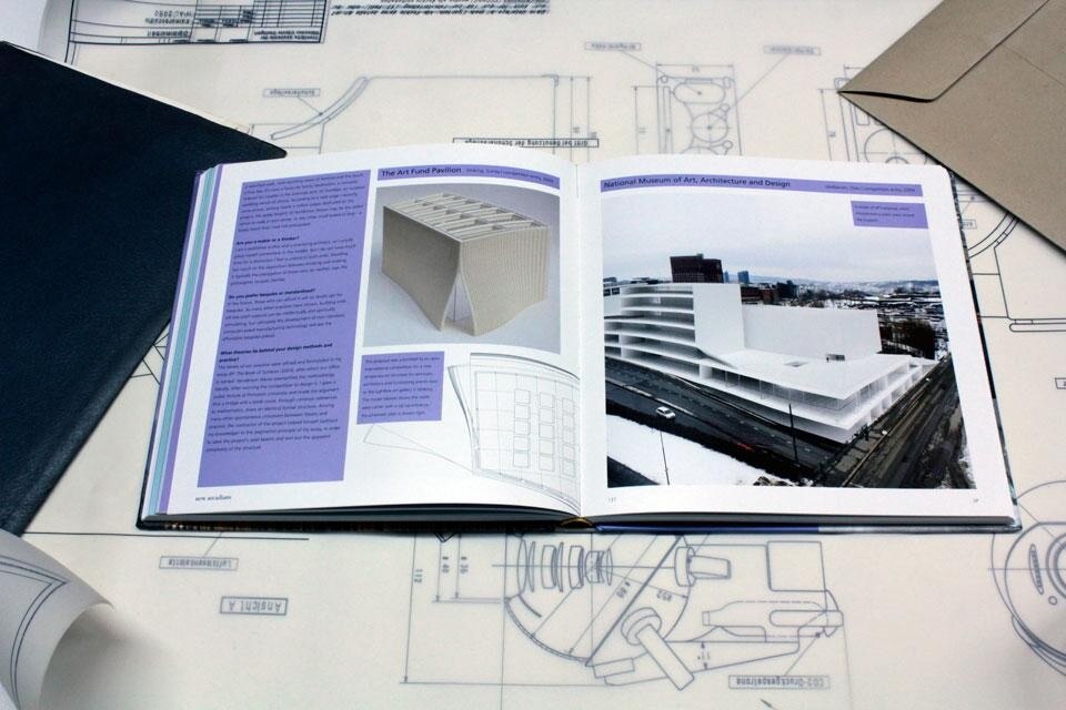 Lucy Bullivant, <em>New Arcadians: Emerging UK Architects</em>, book spread