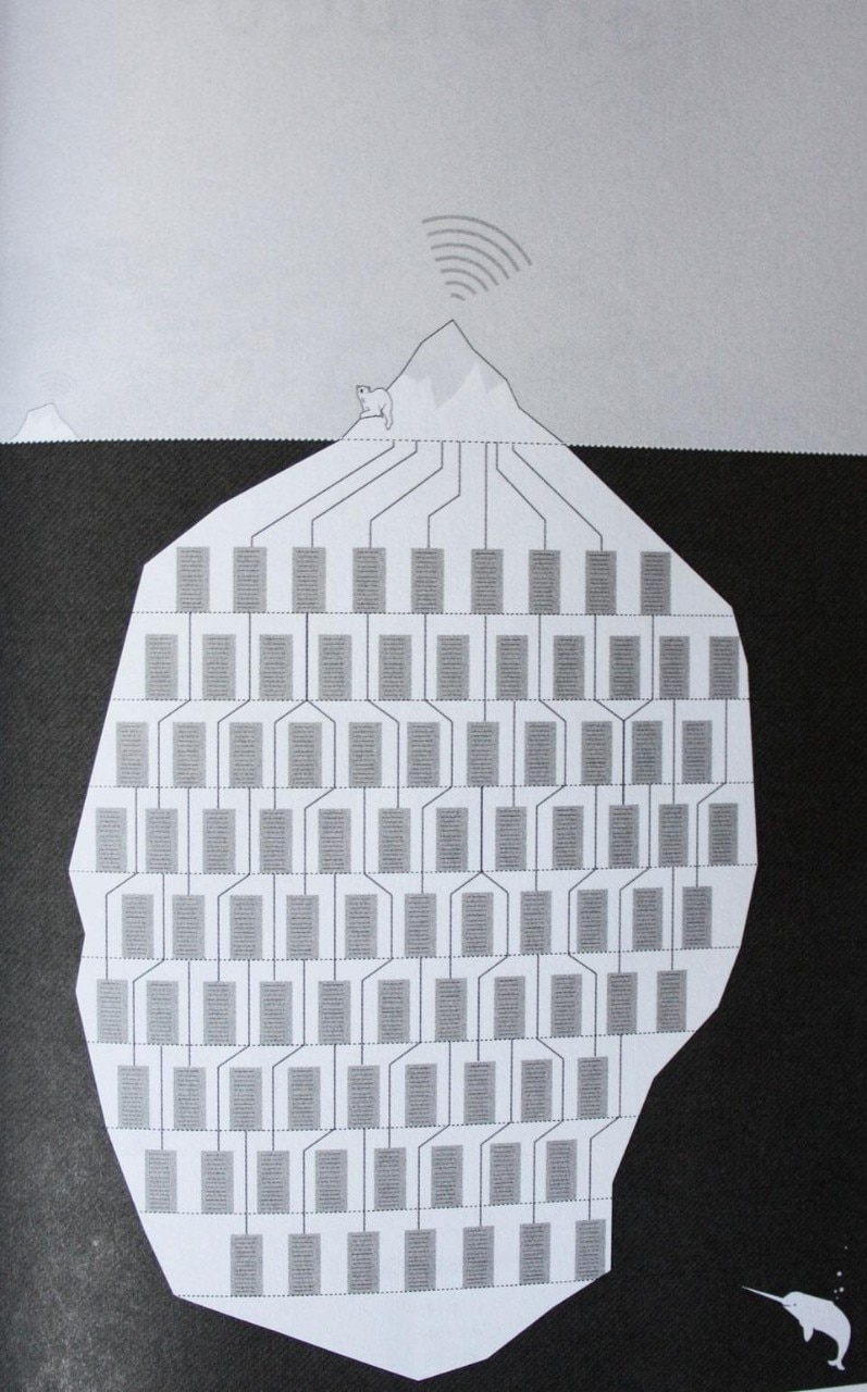 <em>CLOG: Data Space</em>, New York, May 2012. <em>Tip of the Databerg</em> by Obinna Elechi <em>CLOG: Data Space</em>, New York, May 2012. <em>Tip of the Databerg</em> by Obinna Elechi