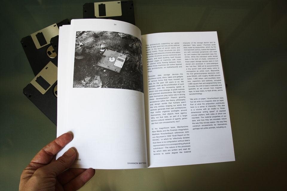 <em>CLOG: Data Space</em>, New York, May 2012. Page detail <em>CLOG: Data Space</em>, New York, May 2012. Page detail