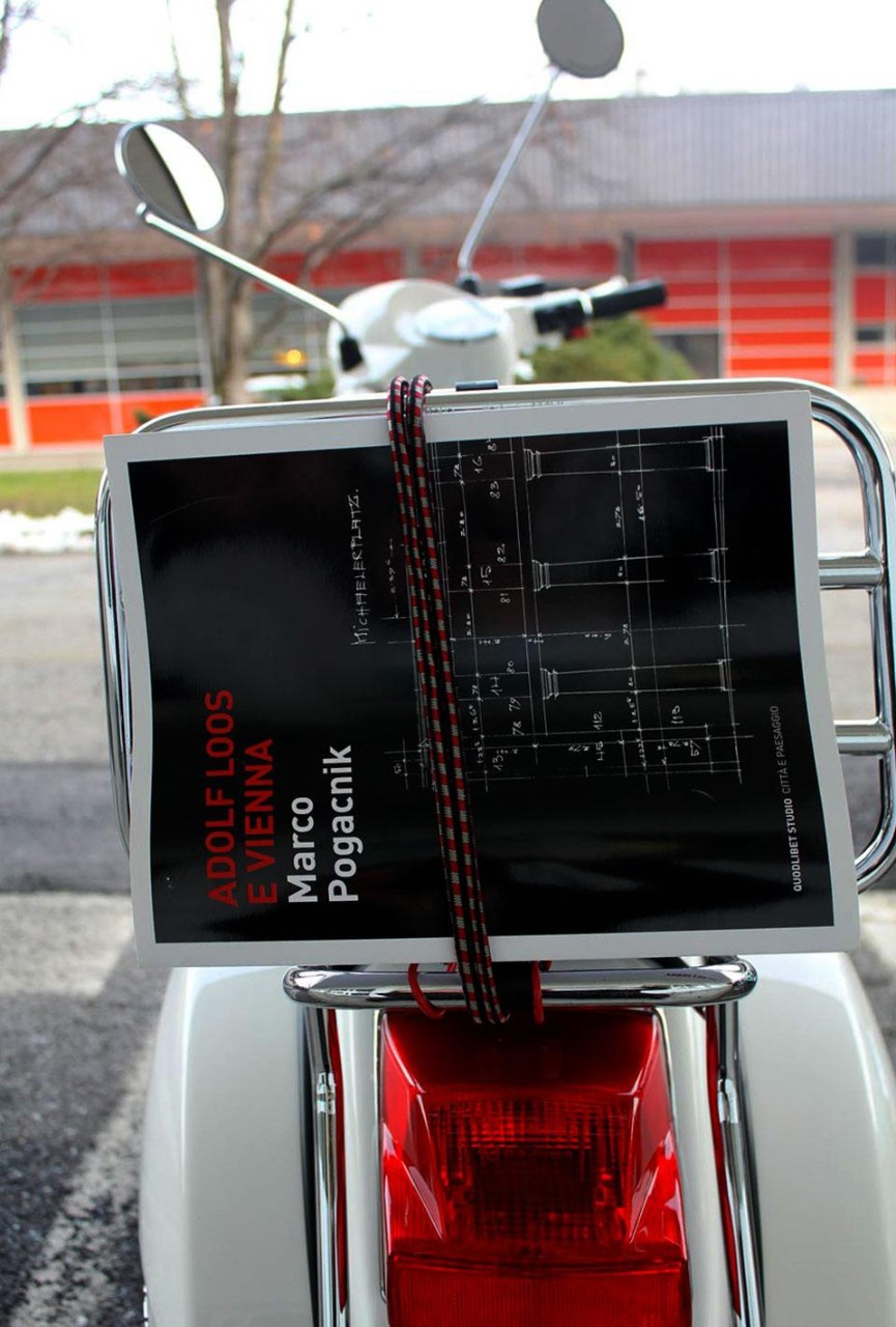 Marco Pogacnik, <em>Adolf Loos e Vienna,</em> Quodlibet Studio. Città e Paesaggio, Macerata 2011. Cover