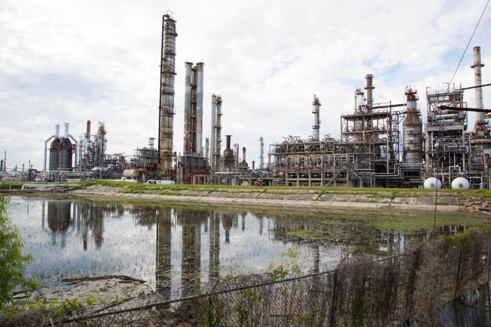 Chalmette Refinery, St. Bernard Parish, Louisiana. Photo: Virginia Hanusik.