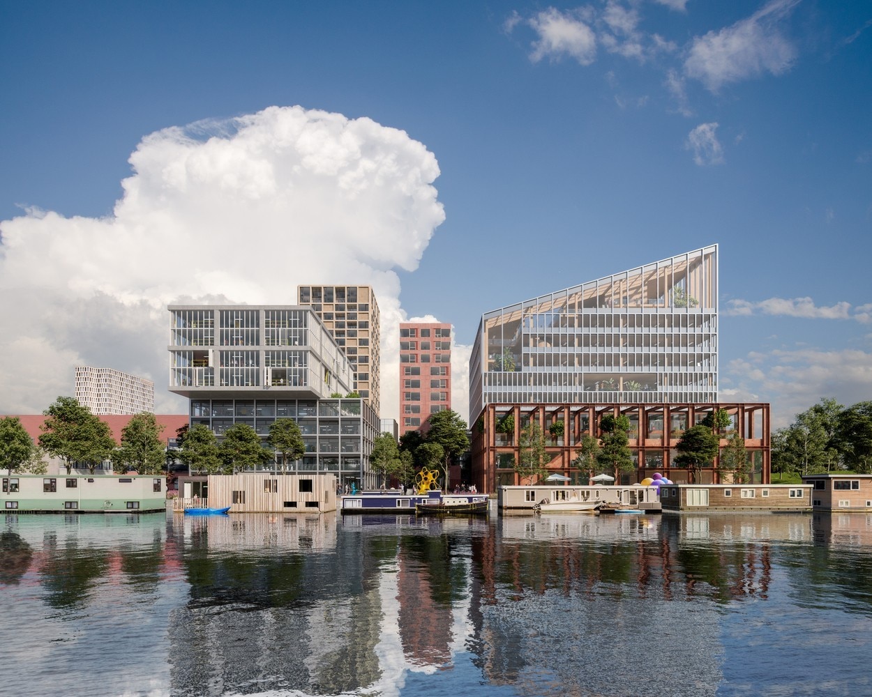 A new project in Amsterdam designed by Mecanoo Flipboard