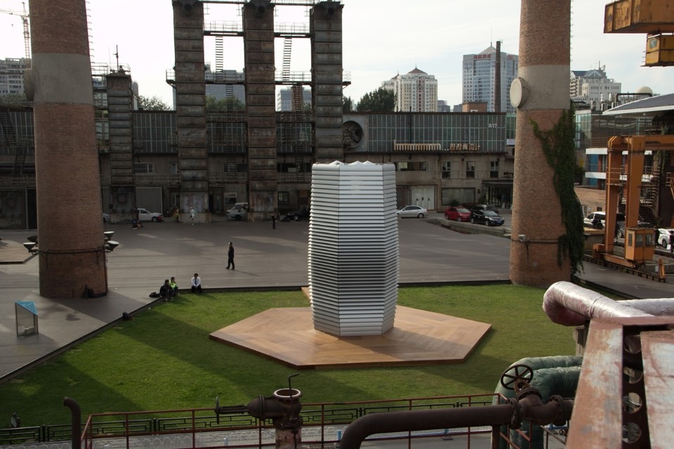 Daan Roosengaarde, Smog Free Tower, Pechino, 2016