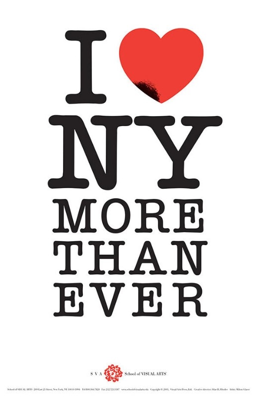 Milton Glaser, I love NY more than ever