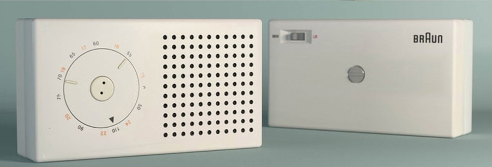 Dieter Rams, Braun T3 radio - domus Dieter Rams, Braun T3 radio - domus