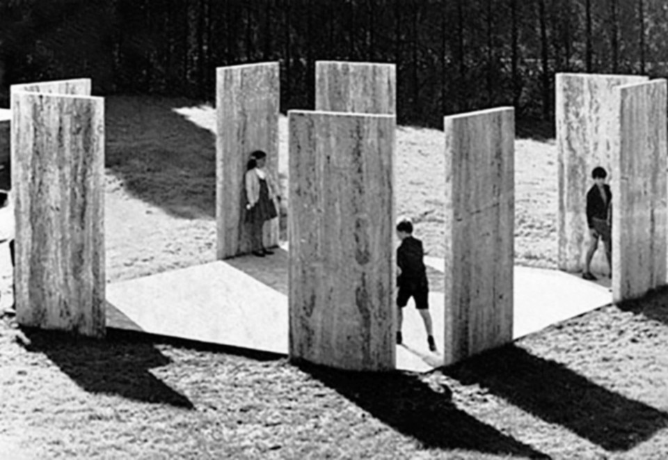 enzo mari carrara playground 1967 - domus