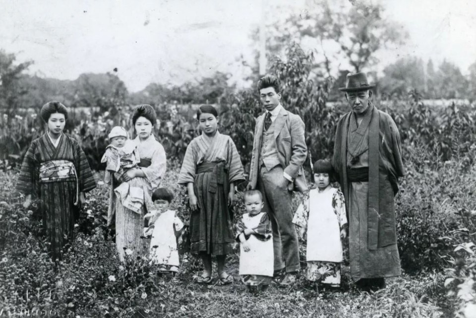 Ritratto della famiglia Kusama, ca. 1929. Courtesy l’artista