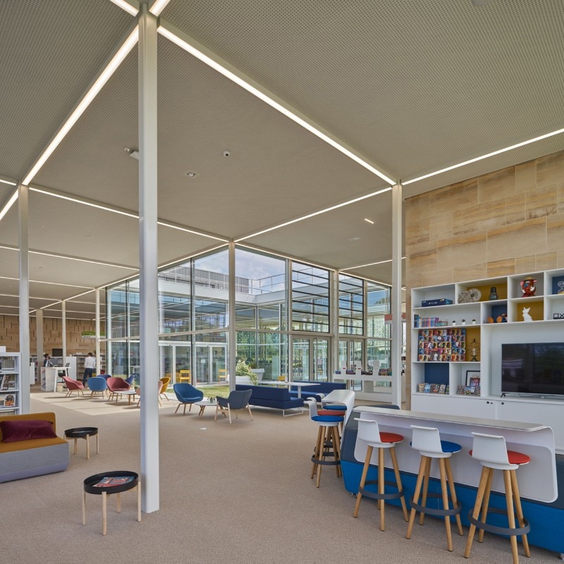 Serero Architectes, Bayeux Media Library, France, 2019