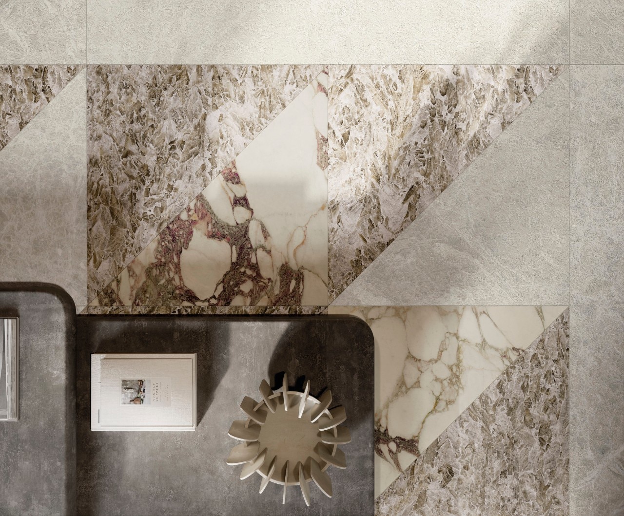 Pavimento/rivestimento In Gres Porcellanato Effetto Marmo PREMIUM WHITE - Foto 10