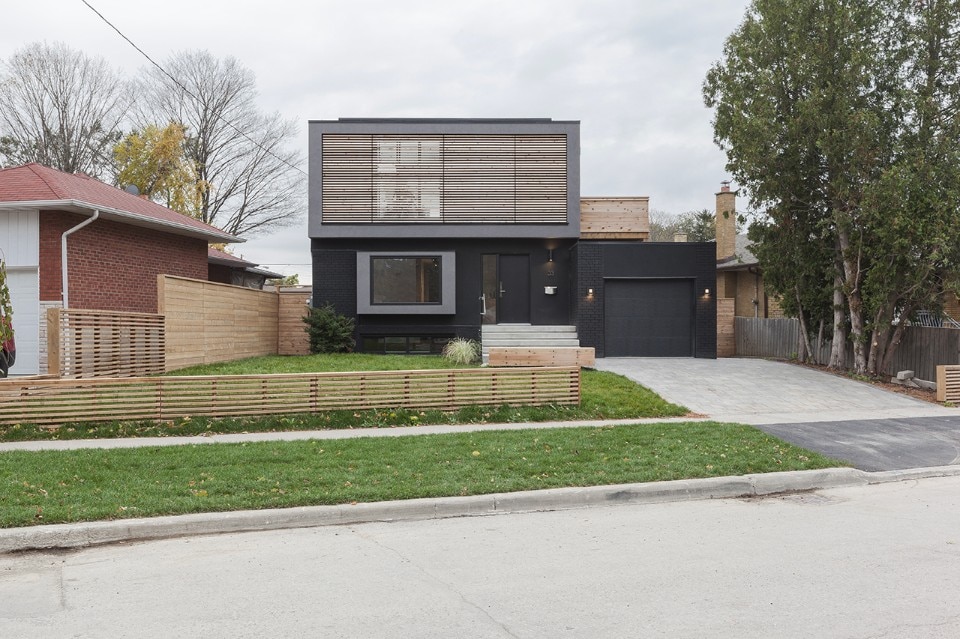 Atelier Reza Aliabadi, Flipped House, Toronto, 2017