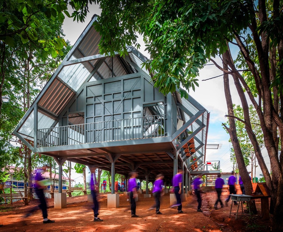 Vin Varavarn, Post disaster school, Chiang Rai Province, Thailand, 2017