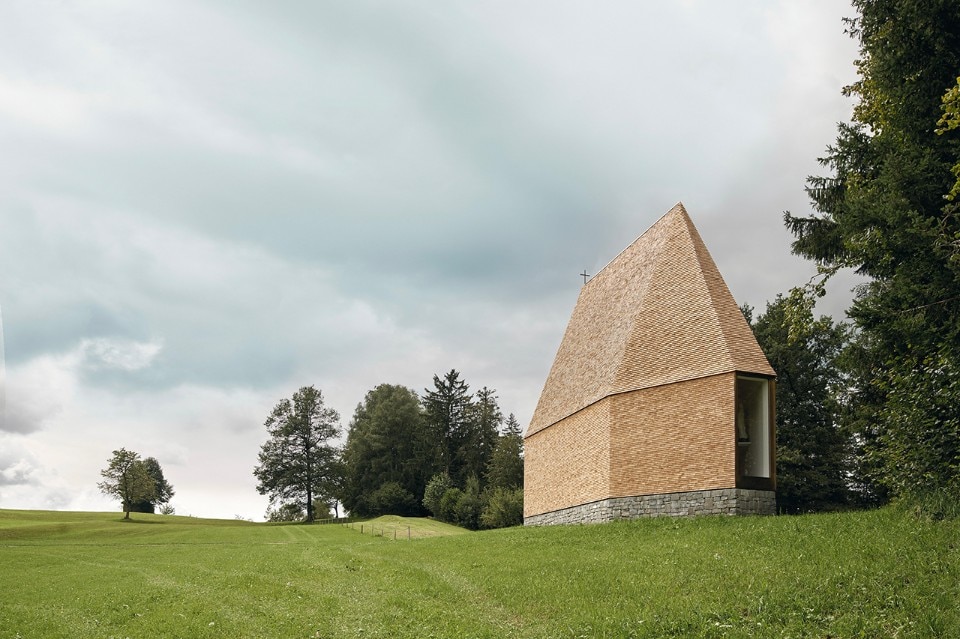 bernardo bader architekten, Chapel Salgenreute, Krumbach, Austria, 2017