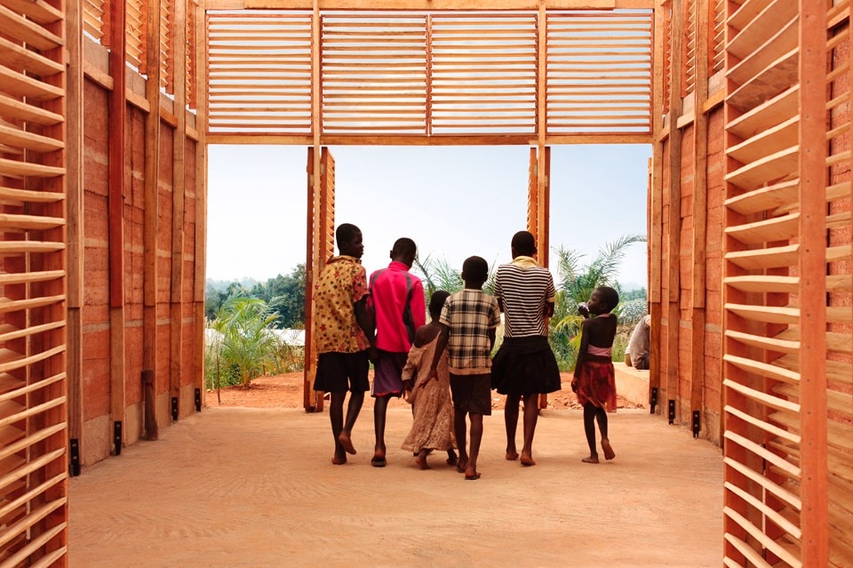 Fig.20 Andrea Tabocchini e Francesca Vittorini, Scuola InsideOut, Yeboahkrom, Ghana, 2017