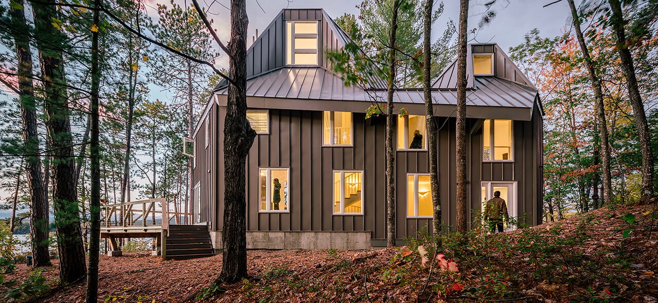 United States. A traditional parametric house by Scalar Architecture