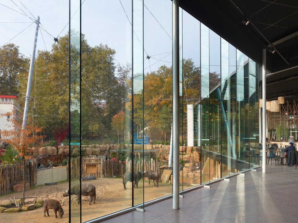 Img.10 Studio Farris Architects, New restaurant and aviary at the Antwerp Zoo, Belgium, 2017