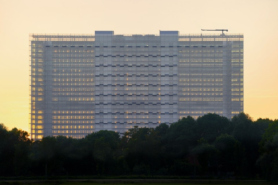 The European Patent Office in Rijswijk designed by Ateliers Jean Nouvel and Dam & Partners Architecten, ©Ronald Tilleman for European Patent Office