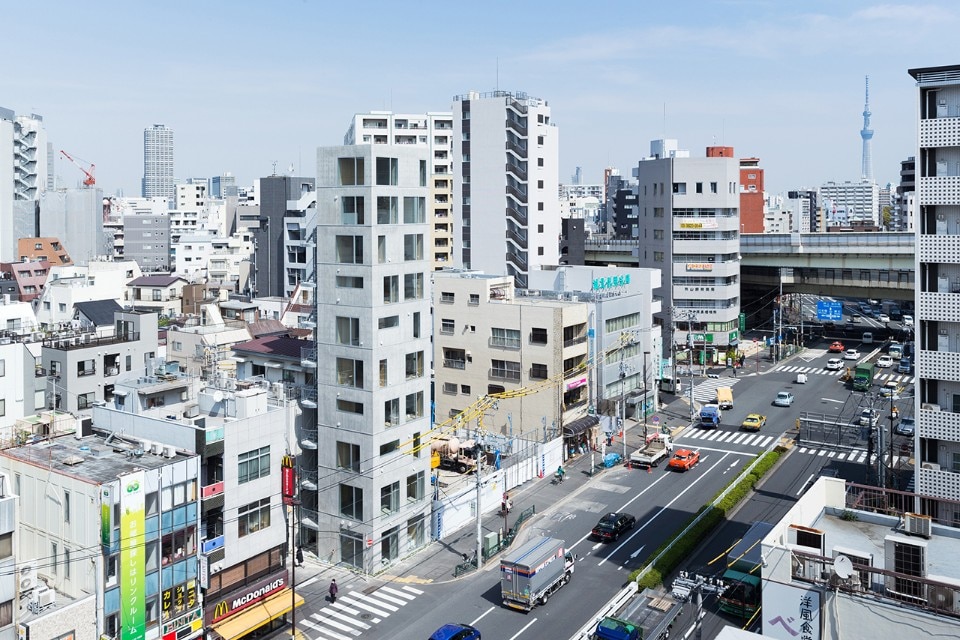 Hiroyuki Ito Architects, Tatsumi Apartments, Tokyo, 2016