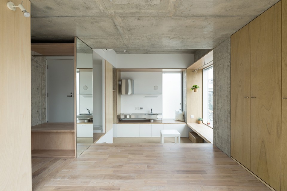 Fig.14 Hiroyuki Ito Architects, Tatsumi Apartments, Tokyo, 2016