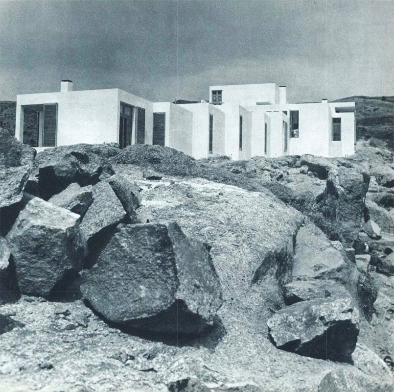 José Antonio Coderch, casa al mare, Spagna, 1964. Foto © Casali-Domus