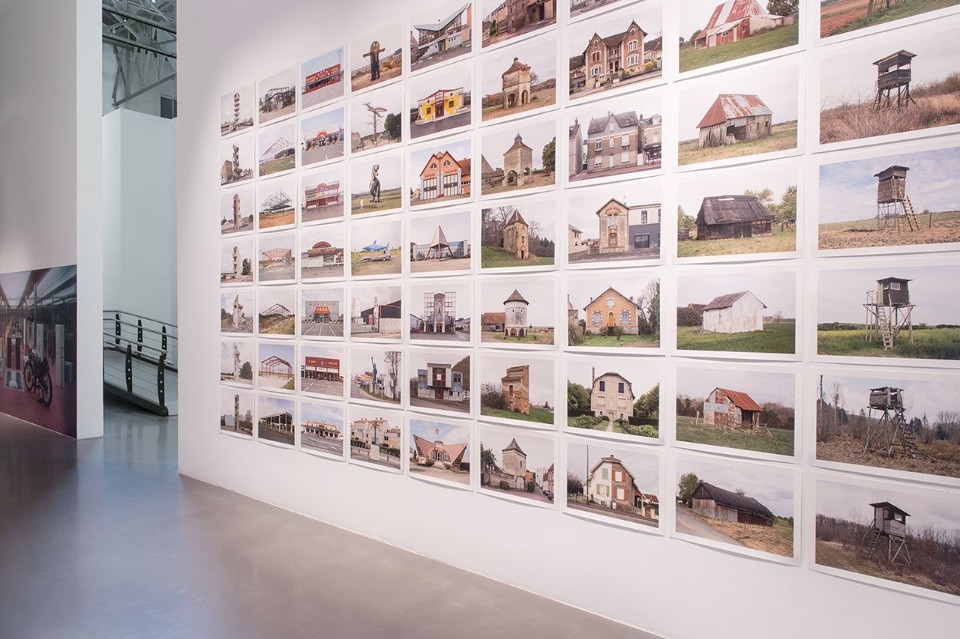 The photographs of Bernd and Hilla Becher, part of the main exhibition of “The Poetics of Reason”. Photo Fabio Cunha