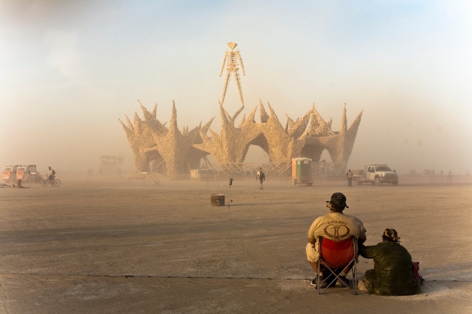 Burning Man, 2008. Foto: Alessandro Scarano.