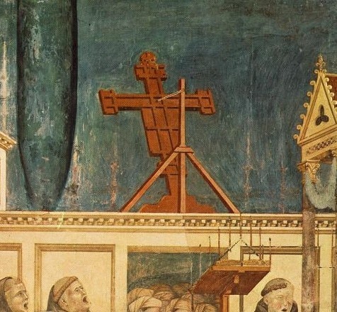 Presepe di Greccio, particolare. Giotto di Bondone, 1295